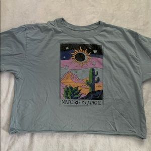 NATURE IS MAGIC t-shirt! From target, size 2X for an oversized look! i ❤️ this!